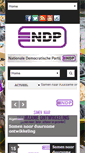 Mobile Screenshot of ndpsuriname.com